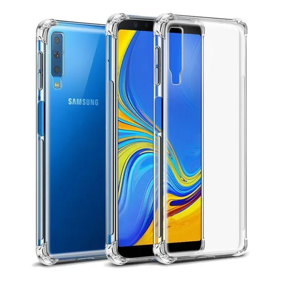 Capa Anti Impacto + Película 9d Samsung Galaxy A7 2018 Foto 1