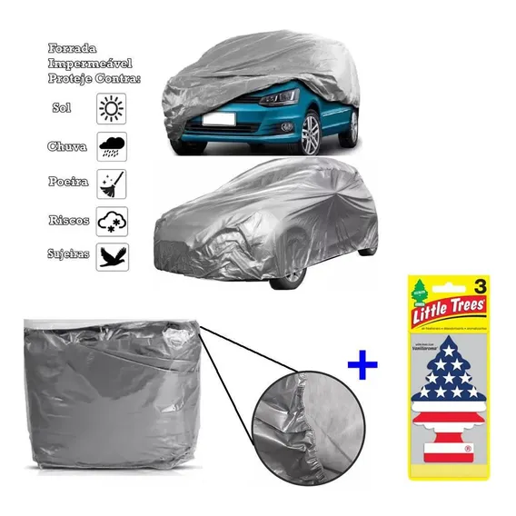 Capa Automotiva Cobrir Carro Golf + Cheirinho Foto 1