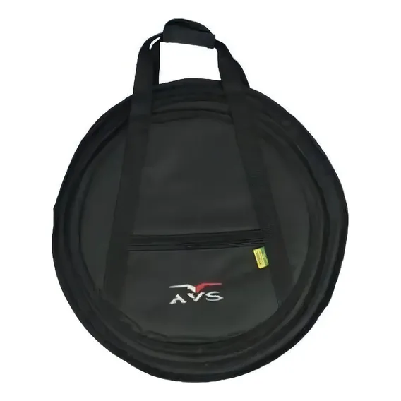 Capa Bag Avs Pratos Bateria Luxo Acolchoada Zeus Zildjian Or Cor Preto Foto 1