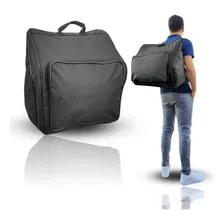 Capa Bag Estojo Mochila P/ Acordeon Sanfona Gaita 120 Baixos Foto mini 1