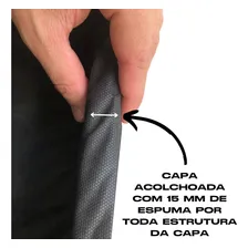 Capa Bag Guitarra Espuma Acolchoada Estofada Impermeavel Foto mini  2