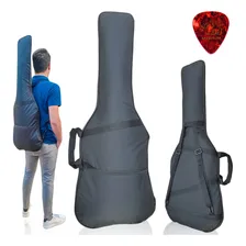 Capa Bag Guitarra Espuma Acolchoada Estofada Impermeavel Foto  mini 1