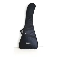Capa Bag Guitarra Soft Case Flying V Almofadada - Preto Foto  mini 1