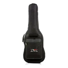 Capa Bag Luxo Guitarra Avs Ch200 Acolchoado C/ Alça Mochila Foto  mini 1