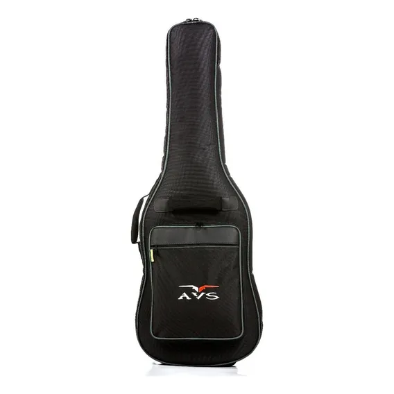 Capa Bag Luxo Guitarra Avs Ch200 Acolchoado C/ Alça Mochila Foto 1