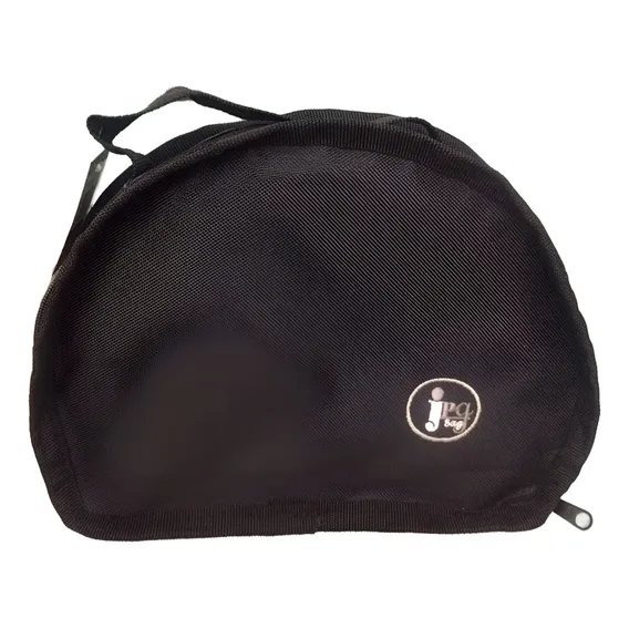 Capa / Bag Pandeiro Meia Lua / Pandeirola - Simples Jpg Cor Preta Foto 1