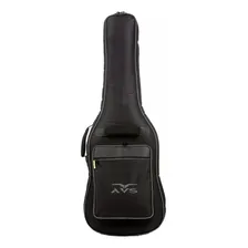 Capa Bag Para Guitarra Avs Ch200 Acolchoada Super Luxo Cor Preto Foto mini 1