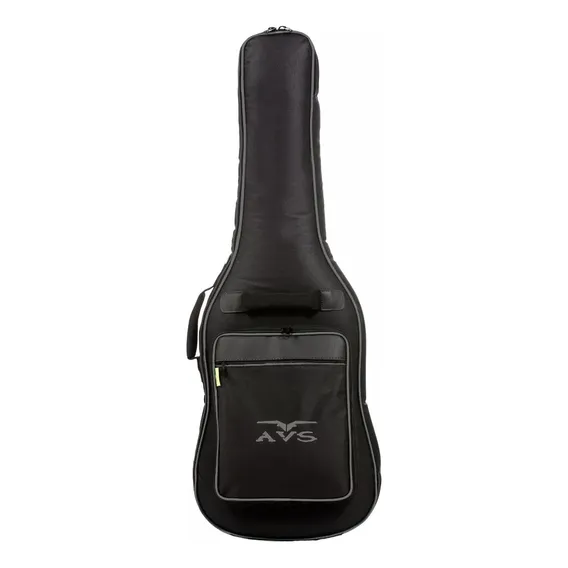 Capa Bag Para Guitarra Avs Ch200 Acolchoada Super Luxo Cor Preto Foto 1