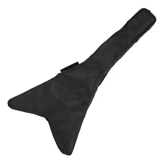 Capa Bag Para Guitarra Flying V Luxo Acolchoada Nylon 600 Foto 1