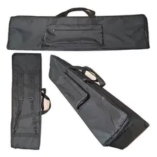 Capa Bag Para Piano Kurzweil Sp4 8 Nylon Master Luxo Preto Foto  mini 1