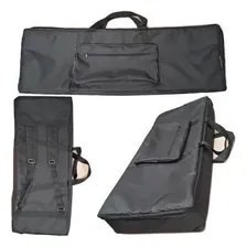 Capa Bag Para Teclado Master Luxo Akai Mpk 61 Nylon Preto Foto mini 1