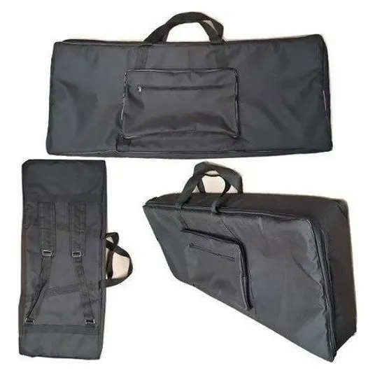 Capa Bag Para Teclado Yamaha Psr E463 Master Luxo (preto) Foto 1