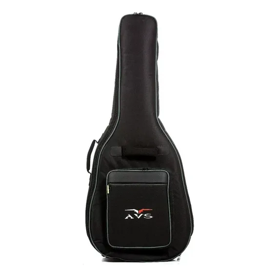 Capa Bag Pr Violão Classico Avs Ch200 Acolchoada Super Luxo Cor Preto Foto 1