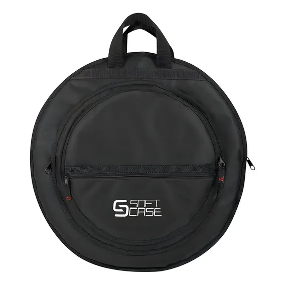 Capa Bag Prato Bateria Soft Case Kit C Sep Até 22 Almofadada Cor Preta Foto 1