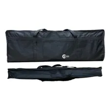 Capa Bag Teclado Musical 5/8 Nylon Resistente Com Alça Cor Preto Foto  mini 1