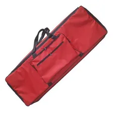 Capa Bag Teclado Roland Jupter 80 Nylon Vermelho Master Luxo Foto mini  2
