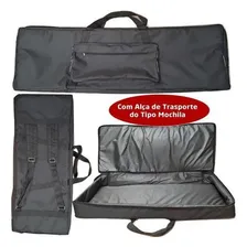 Capa Bag Teclado Yamaha Ypt370 Master Luxo Bk + Cobertura Foto mini 2