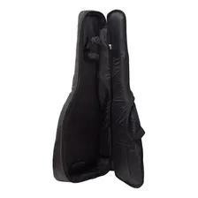 Capa Bag Violão Folk Avs Executive Couro Case Preto Bic009ex Foto mini 4