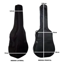 Capa Bag Violao Standard Clássico Melody Ka12 + Bolso Loja Foto mini 2