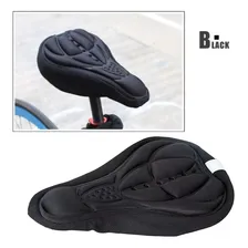 Capa Banco selim Bike Gel Bicicleta Anat么mica Speed Mtb Cor Preto Marca Point Foto mini 3