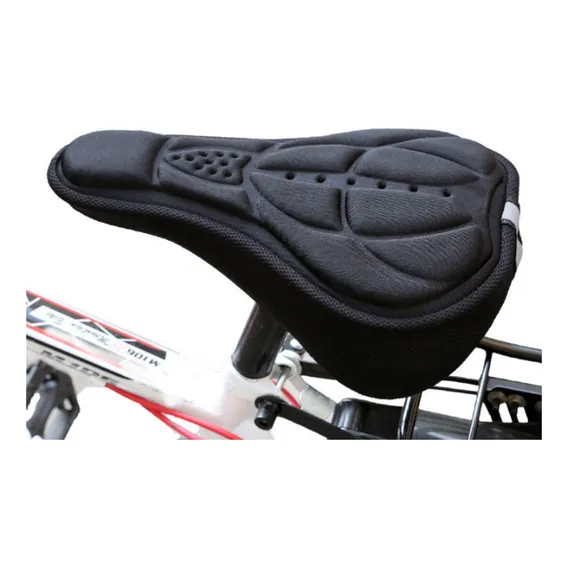 Capa Banco selim Bike Gel Bicicleta Anat么mica Speed Mtb Cor Preto Marca Point Foto 1