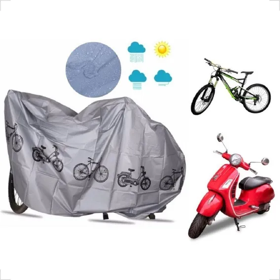 Capa Bicicleta ImpermeÔvel Bike Moto Proteção Chuva Sol Foto 1