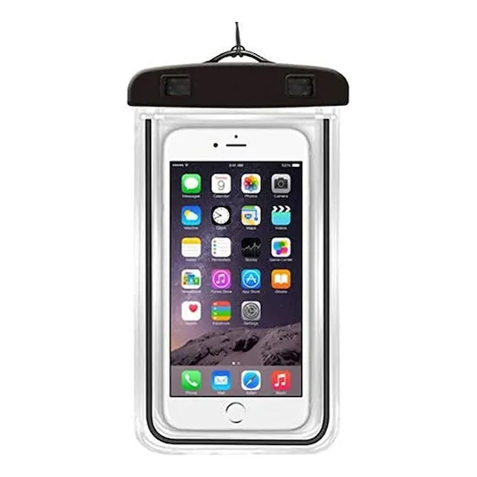 Capa Bolsa Para Celular A Prova Dágua Impermeável Universal Foto 1