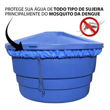 Capa Caixa D'agua Redonda Contra Dengue E Sujeira 500 Litros Foto mini 3