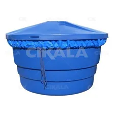Capa Caixa D'agua Redonda Contra Dengue E Sujeira 500 Litros Foto mini 4
