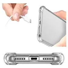Capa Capinha Anti Impacto P/ iPhone 7 Plus / 8 Plus Cor Transparente Foto mini  2
