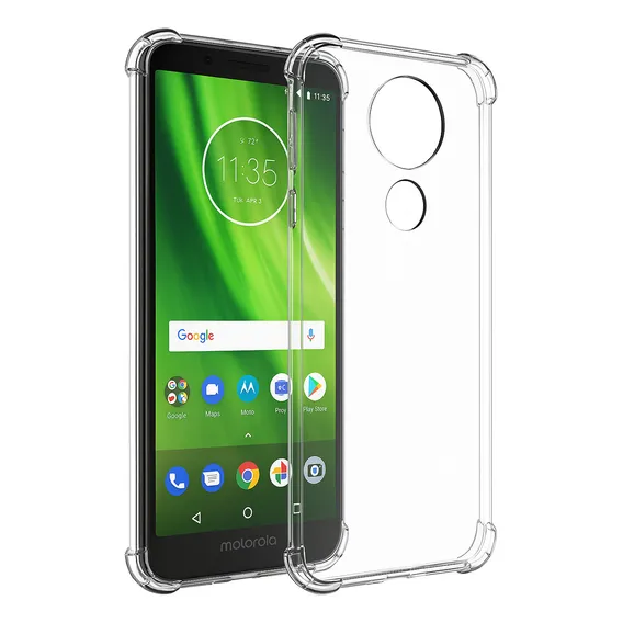 Capa Capinha Anti Impacto Para Motorola Moto G6 Play Transparente Foto 1