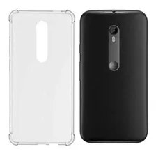 Capa Capinha Anti Impacto Transparente Moto G3 Foto  mini 1