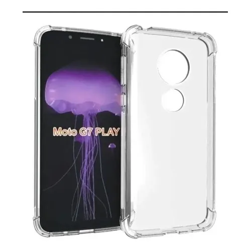 Capa Capinha Anti Impacto Transparente Moto G7 Play Foto 1