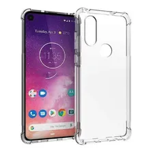 Capa Capinha Anti Impacto Transparente Moto One Vision Foto  mini 1