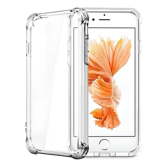 Capa Capinha Anti Impacto Transparente Para iPhone 6 Plus / 6s Plus Foto 1