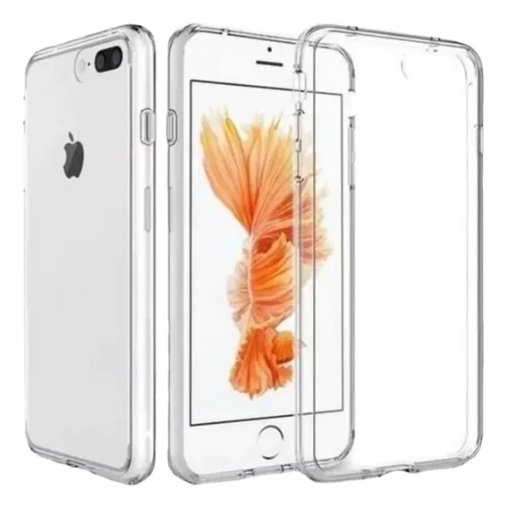 Capa Capinha Anti Shock Para iPhone 7 Plus / 8 Plus Cor Transparente Liso Foto 1