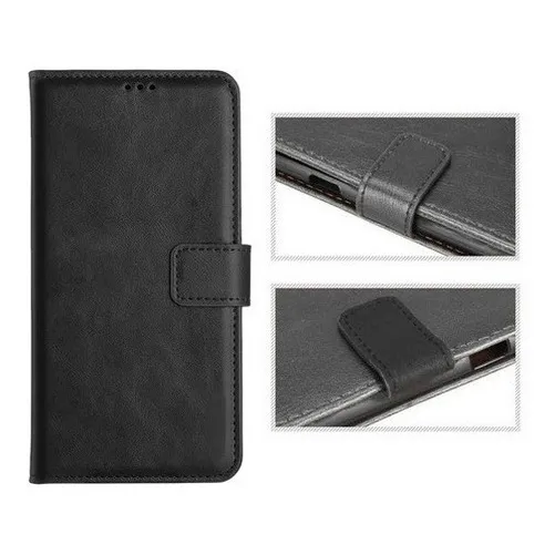 Capa Capinha Carteira Flip Para Xiaomi Redmi 10c Cor Preto Foto 1