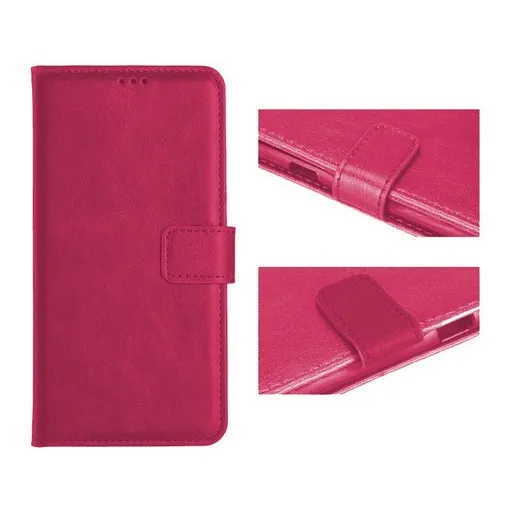 Capa Capinha Carteira Flip Pink P/ Motorola Moto Z3 Play Foto 1