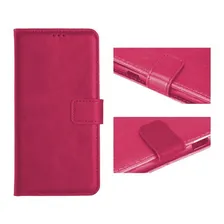 Capa Capinha Carteira Flip Pink Para Zenfone Max Pro M2 Foto mini 1