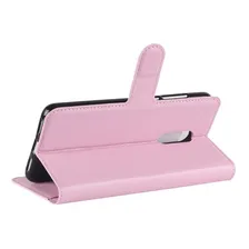 Capa Capinha Carteira Flip Wallet Redmi 5 Plus Preta Ou Rosa Foto mini 3