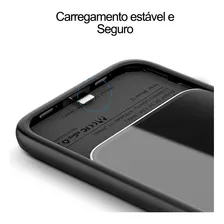 Capa Capinha Case Carregador 4500mah Para iPhone 6p 7/8 Plus Cor Preto Foto mini 4