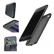 Capa Capinha Case Carregador 4500mah Para iPhone 6p 7/8 Plus Cor Preto Foto mini 1