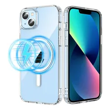 Capa Capinha Case Magnética Boa Qualidade Para iPhone 13 Transparente Foto mini  2