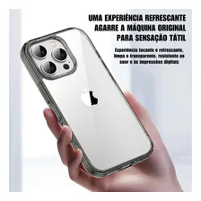 Capa Capinha Case Slim Anti Impacto Para iPhone 16 Pro Cor Transparente , Anti Impacto Case Foto mini 4