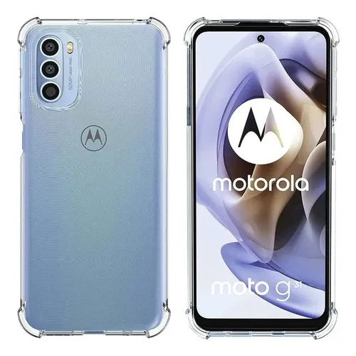 Capa Capinha Motorola Moto G31 Antishock Transparente Foto 1