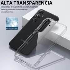 Capa Capinha Premium Slim Anti Impacto Para Galaxy S24 Plus Transparente Premium Foto mini 4