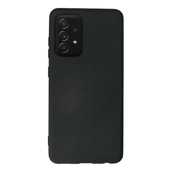 Capa Capinha Slim Fina Fosca Para Samsung A52 A52s 5g Cor Preto Foto 1