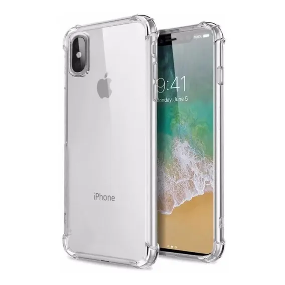Capa Capinha Tpu Borda Anti Impacto Para iPhone XS Max Foto 1