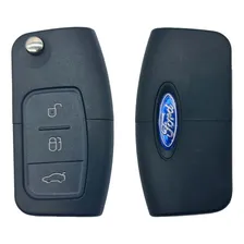 Capa Carcaça Chave Canivete Ford Focus New Fiesta Ecosport Foto  mini 1