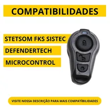 Capa Carcaça Controle Alarme Stetsom Fks Sistec Defendertech Foto mini 2